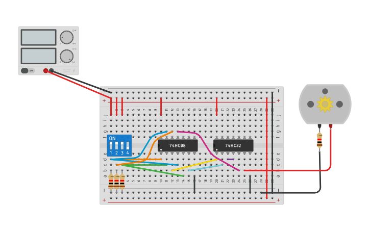 Circuit design Problema 1 - Tinkercad