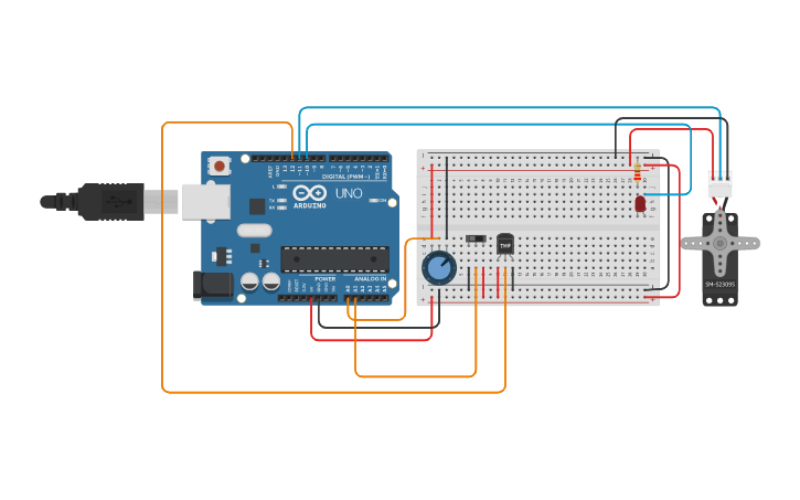 Circuit design IR Remote Control of Lights - Tinkercad