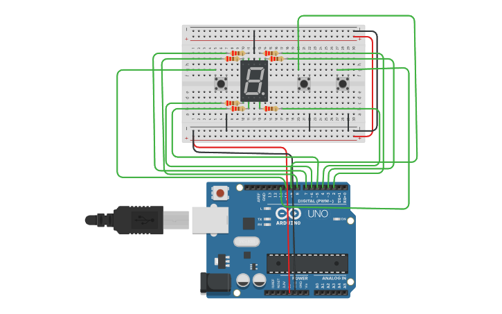 Circuit design task2 - Tinkercad