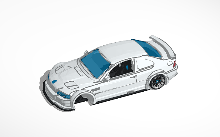 3D Design BMW M3 GTRCustom Tinkercad 3d-design-bmw-m3-gtrcustom-tinkercad