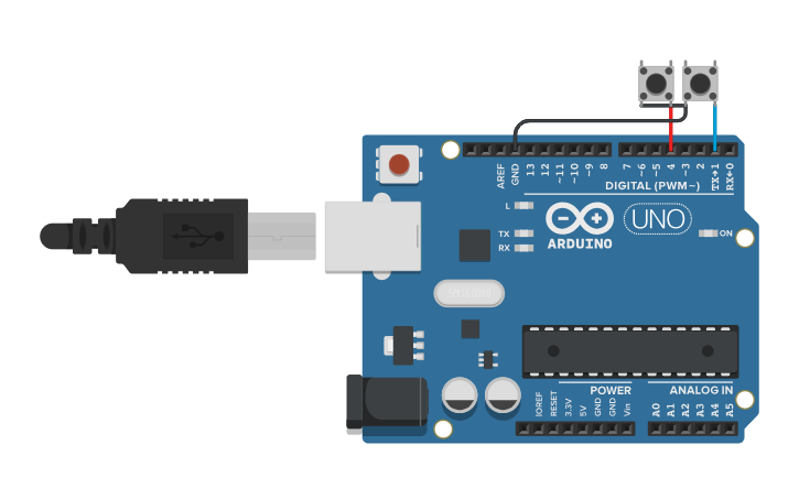 Circuit design Animais caixas Lin - Tinkercad