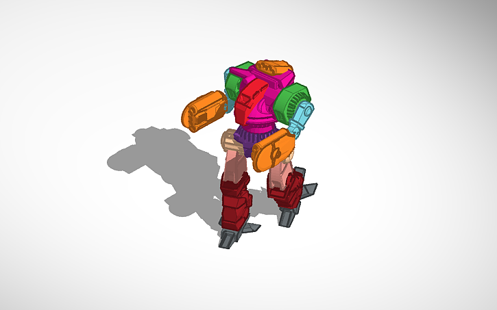 3D design Sling Battlemech Battletech | Tinkercad