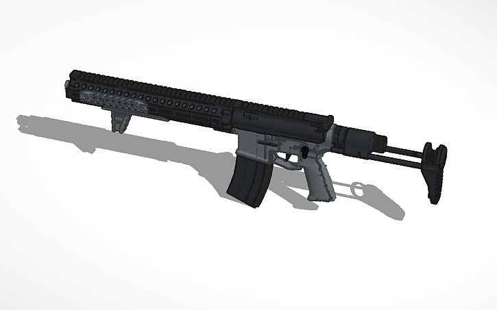 3D design Airsoft concept 27 | Tinkercad