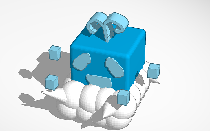 3D design control fruit - Tinkercad
