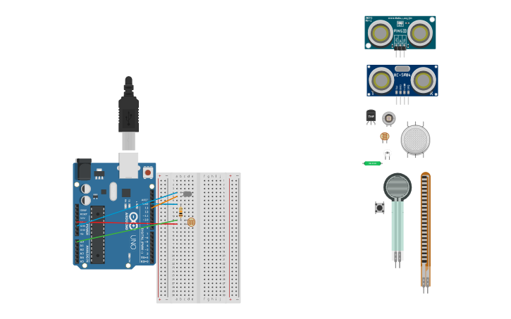 Circuit design Arduino Workshop Practice | Tinkercad