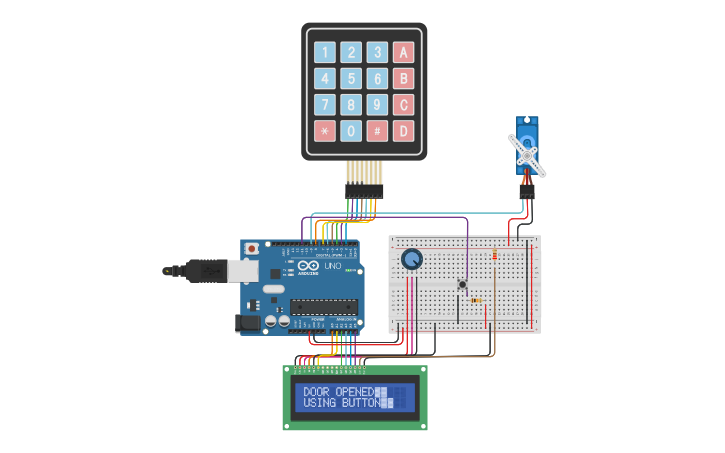 Circuit design RFID - Tinkercad