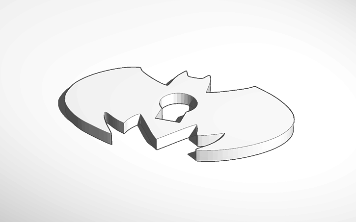 3D design batman key hole | Tinkercad