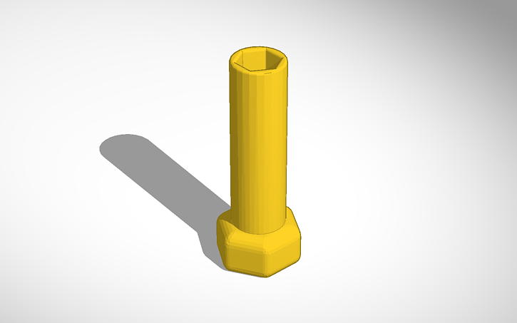 3D design GoPro nut | Tinkercad