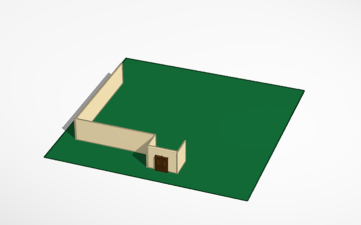 3D design ICT Floor plan - Tinkercad