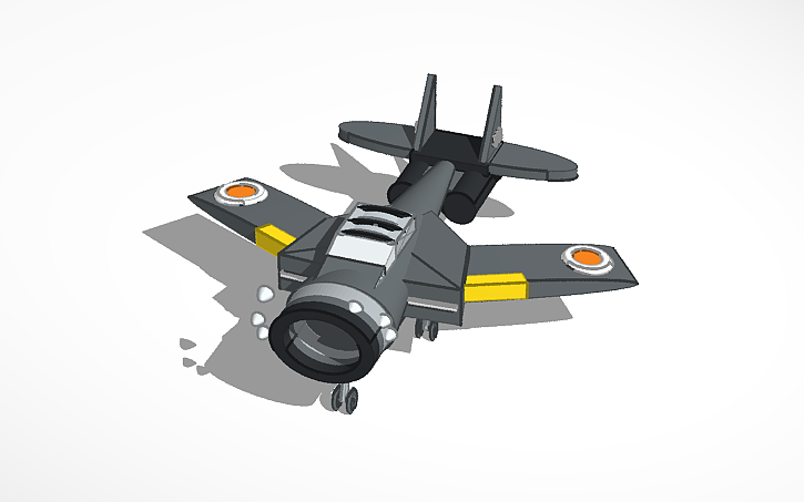 3D design Jet-Tengu | Tinkercad