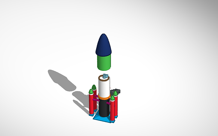 3D design rocket.3 | Tinkercad