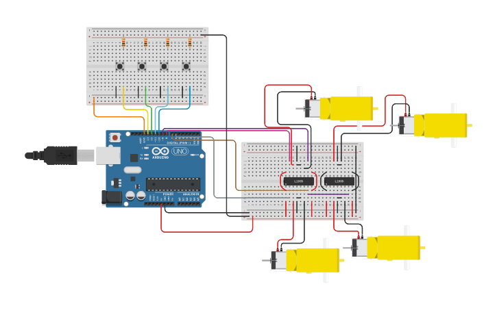 Circuit Design Circuitos - Tinkercad