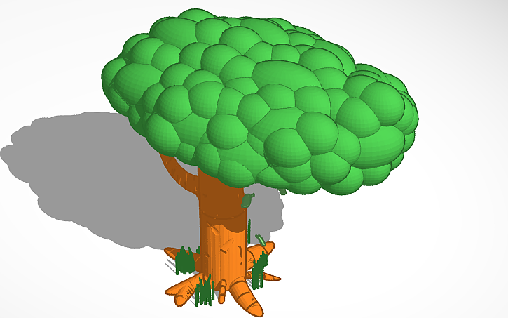 3D design tree - Tinkercad