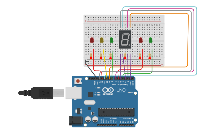 Circuit design Semáforo-Paula Cardona | Tinkercad