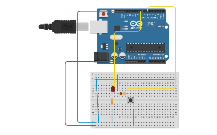 Circuit design Arduino 1 | Tinkercad