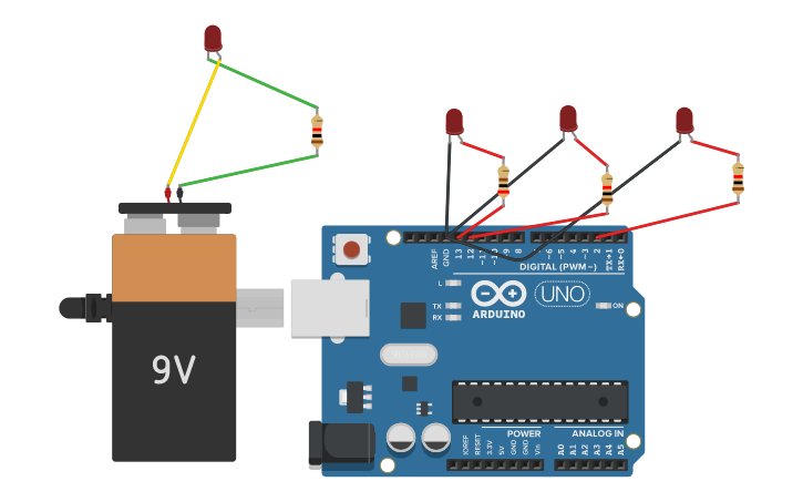 Circuit design Assignment 1 | Tinkercad