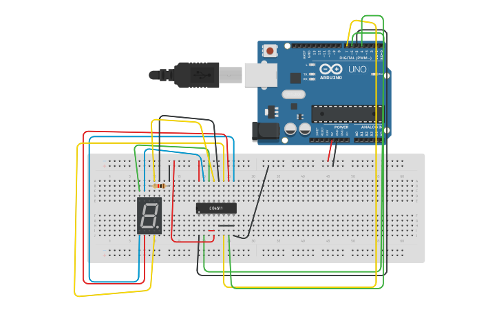 Circuit design display Tinkercad Circuit design display Tinkercad
