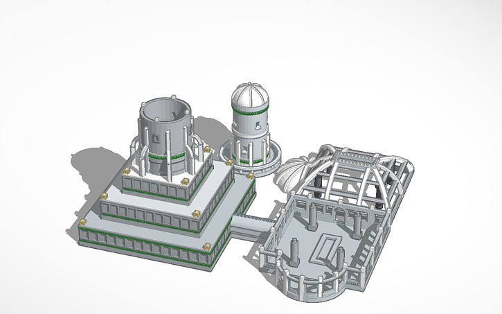 3D design printable citadel | Tinkercad