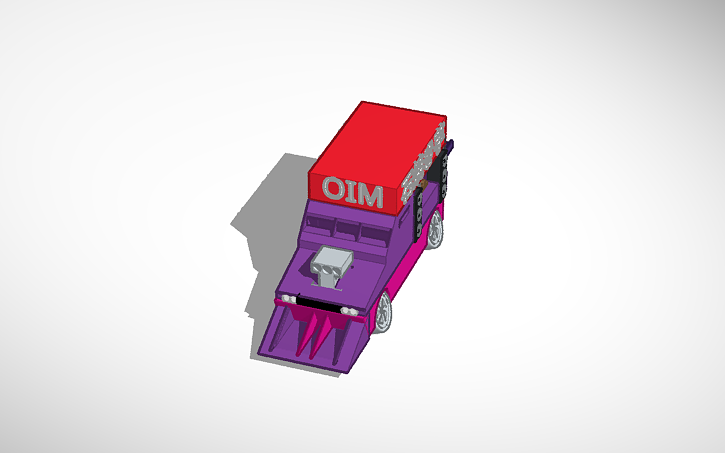 魔改造移動販売車 Devil Remodeling Mobile Sales Car Tinkercad 魔改造移動販売車 Devil Remodeling Mobile Sales Car Tinkercad