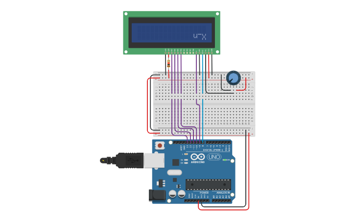 Circuit design T1 Sensor infrarrojo | Tinkercad
