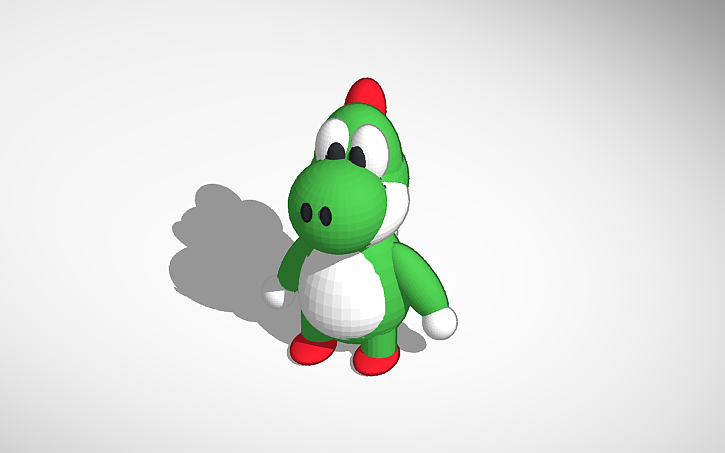 3D design Yoshi - Tinkercad