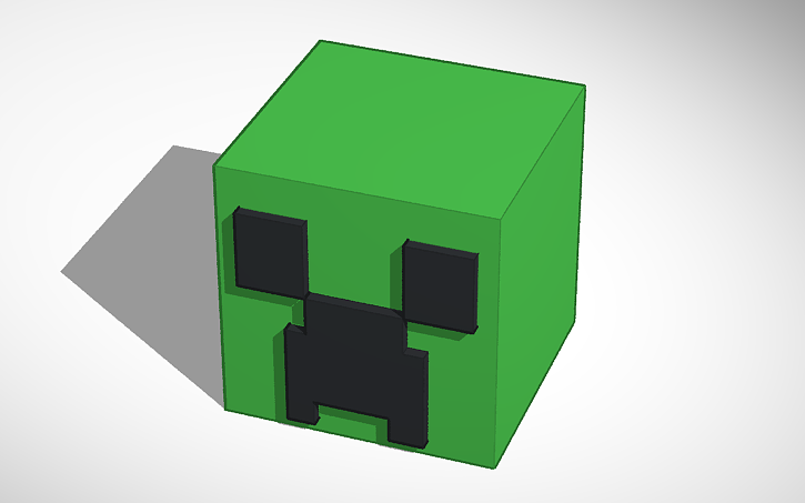 3D design Creeper mask by: Adi - Tinkercad