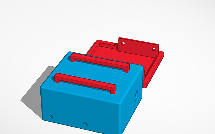 3D design ESP BV case - Tinkercad