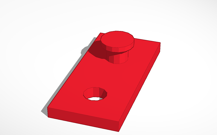 3D design Mikrotik Rack Mount - Tinkercad
