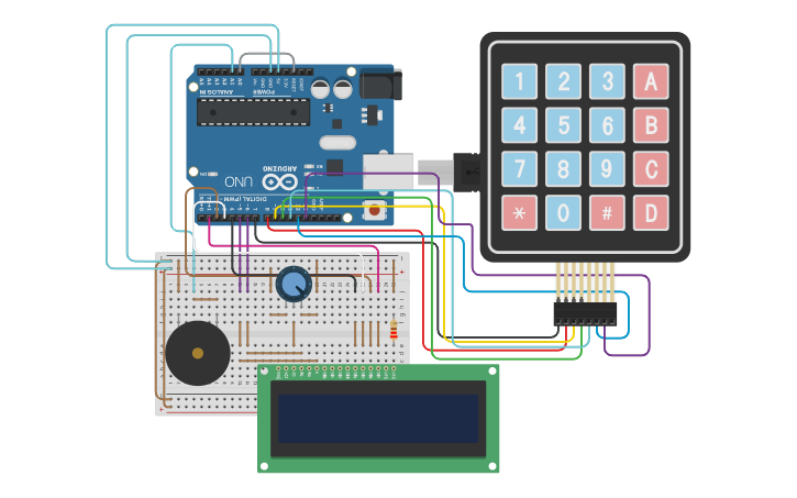 Circuit design Game Mathoip - Tinkercad