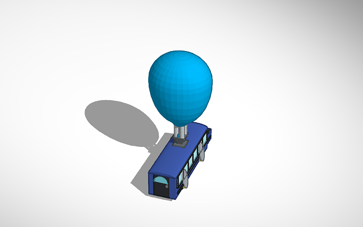 3D Design Battle Bus Tinkercad
