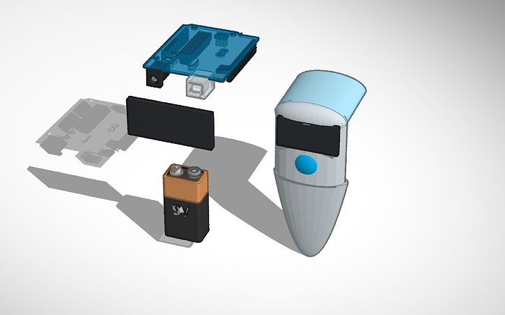 3D design Design of Arduino Infrared Thermometer 2 - Tinkercad