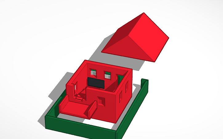 3D design дом | Tinkercad