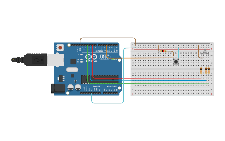 Circuit design Uygulama 11 - Arduino İle Buton Kullanarak RGB LED ...