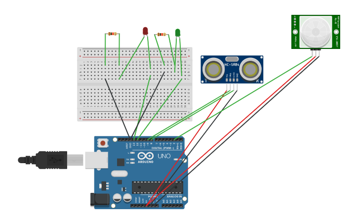 Circuit design Arduino design 4 | Tinkercad