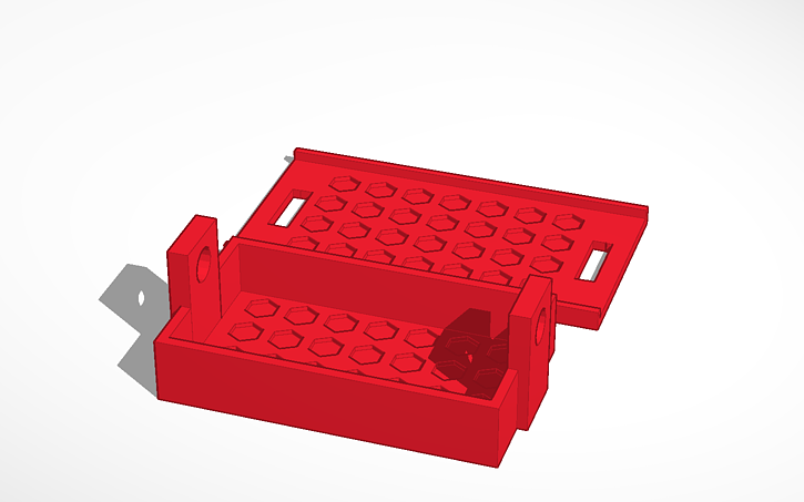 3D design lock box - Tinkercad