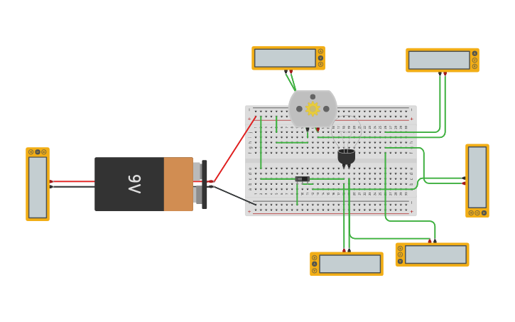 Circuit design CIRCUITO EN PARALELO | Tinkercad