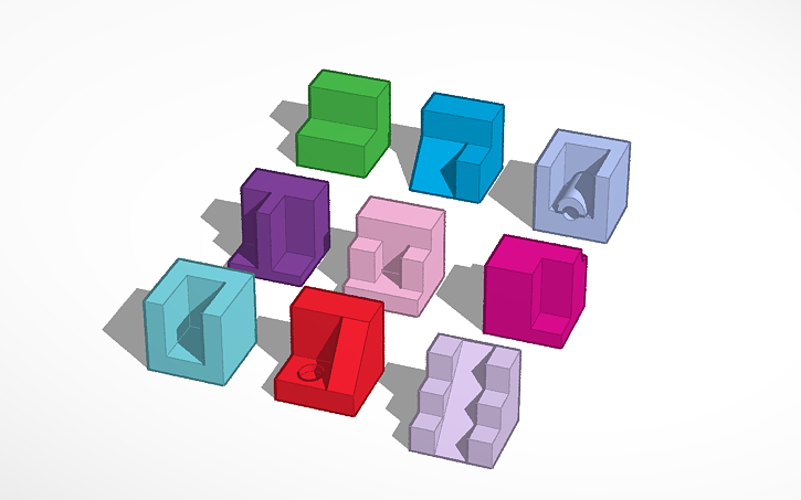 3D design Copy of FIGURAS ISOMETRICAS GABRIELA LARA - Tinkercad