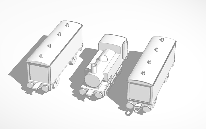 3D design LB & SC E2 Tank Engine (Modded) | Tinkercad