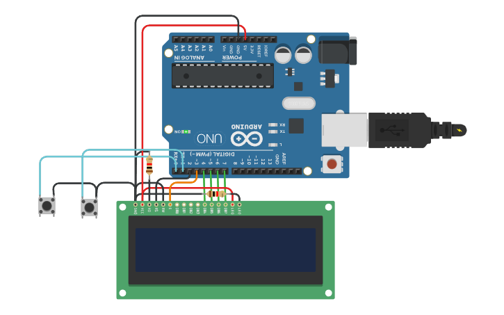 Circuit design feeder timer - Tinkercad