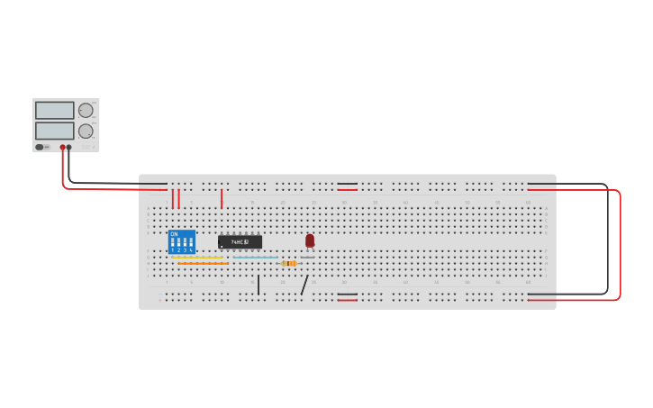 Circuit design Compuerta OR | Tinkercad
