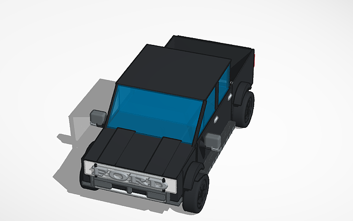 3D design Ford - Tinkercad