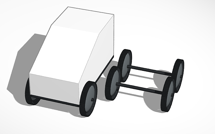 Simple Rover Tinkercad 3D design Rover Lunar Nerea | Tinkercad