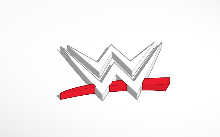 3D design WWE - Tinkercad