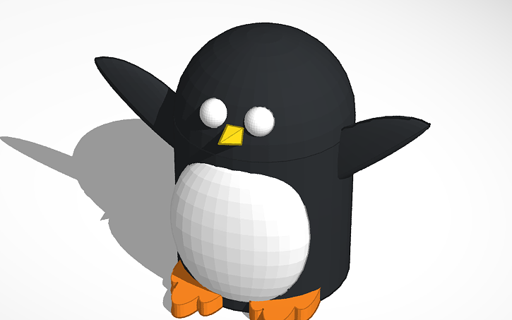 Peter Penguin Tinkercad