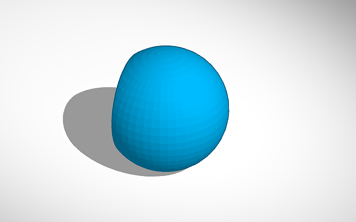 3D design Esfera NE85 - Tinkercad