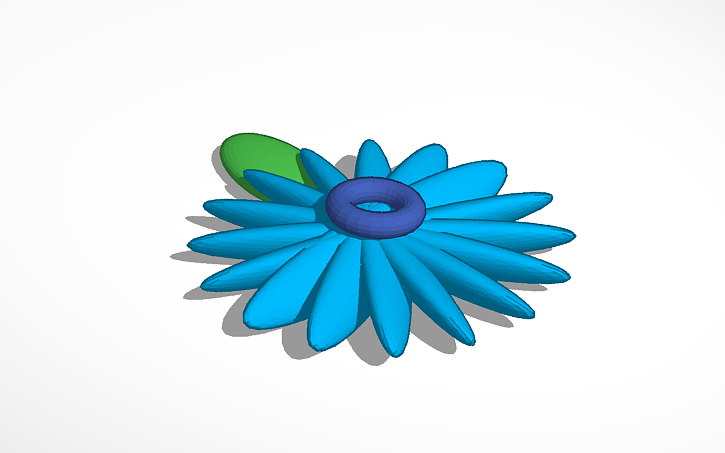 3D design Flower - Tinkercad