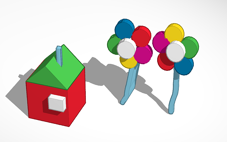 3D design Tremendous Bojo Tinkercad