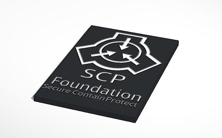 SCP Foundation Logo - Text