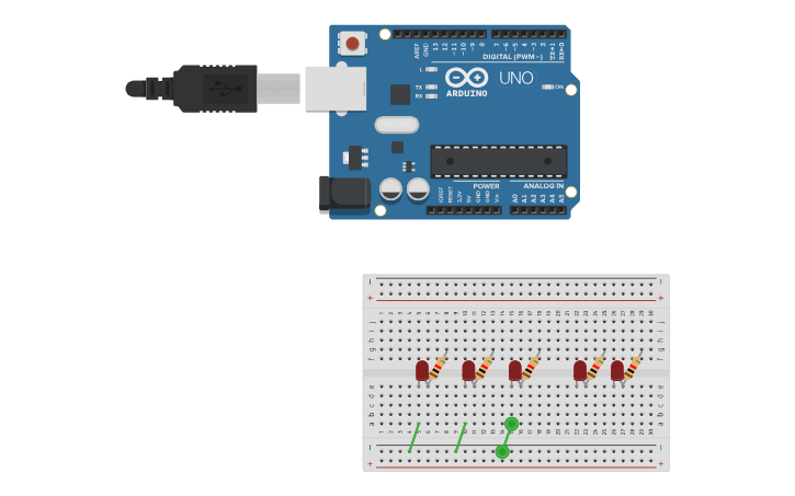 Circuit design Hoàng Huân - Tinkercad