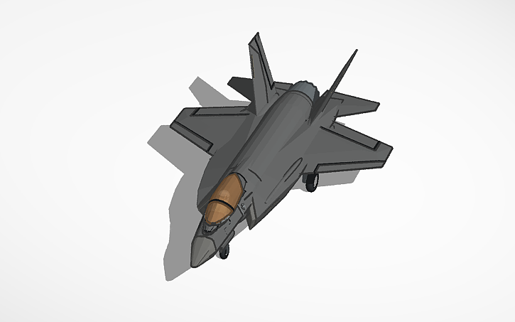3D design Lockheed Martin F-35A 